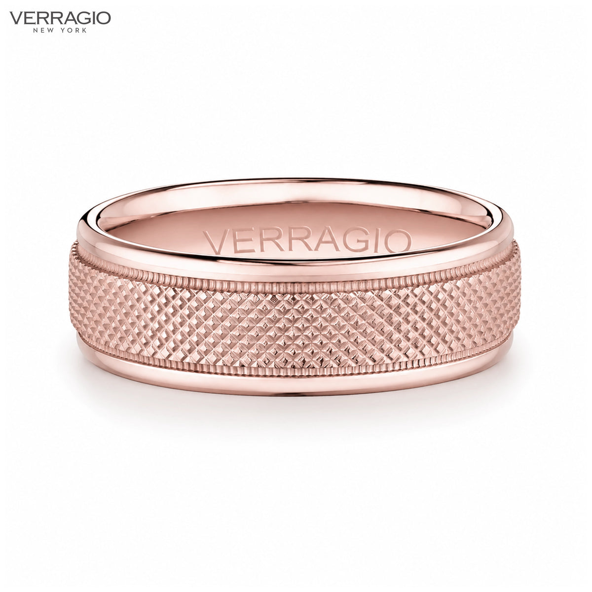 Clous de Paris Wedding Ring 7mm