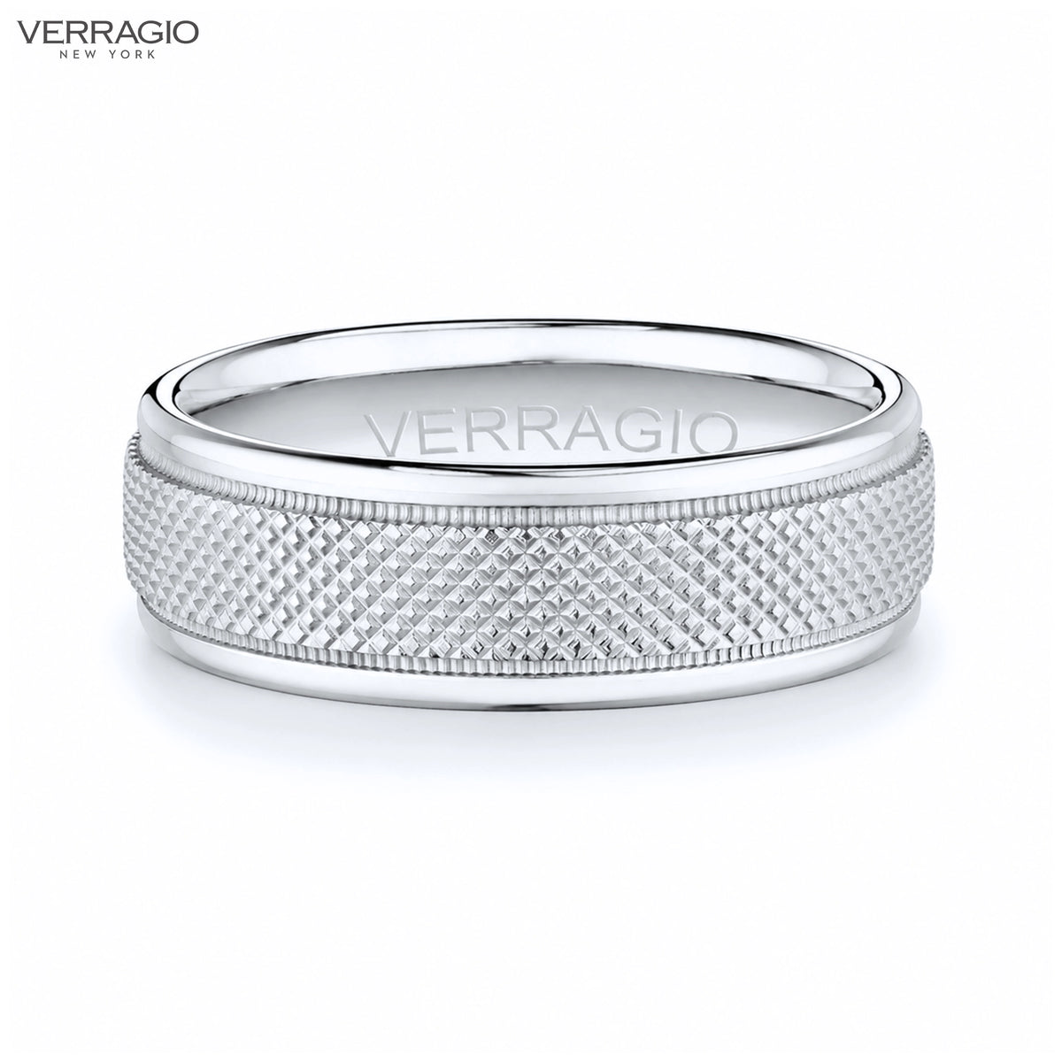 Clous de Paris Wedding Ring 7mm