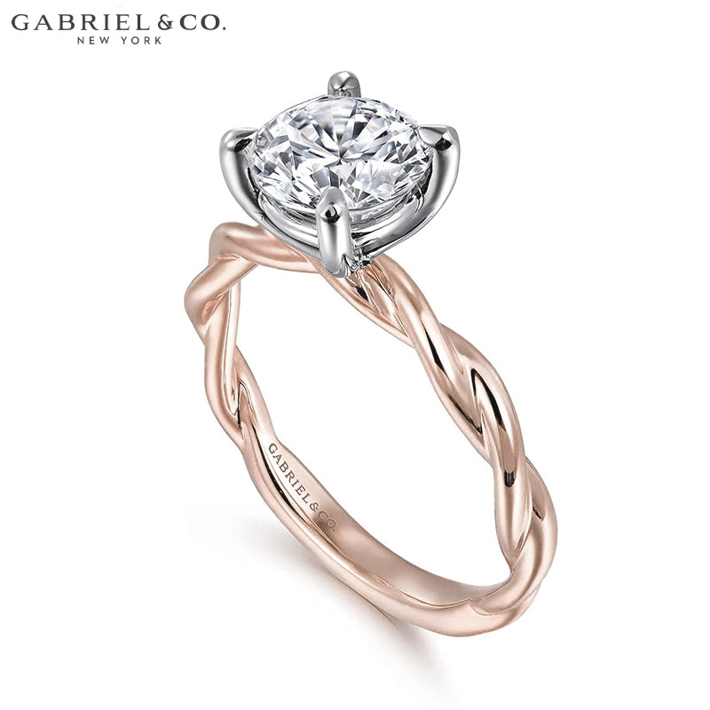 1.00ctr-2.50ctr Round Cut Lab Grown Diamond Ring Tailor Made