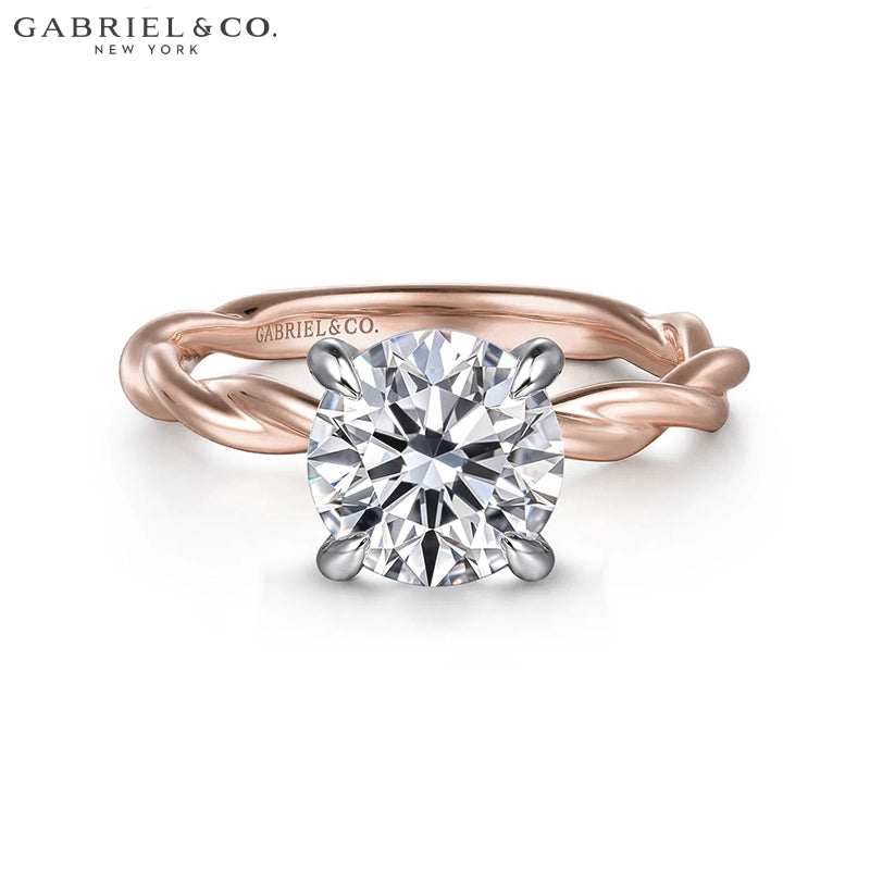 1.00ctr-2.50ctr Round Cut Lab Grown Diamond Ring Tailor Made