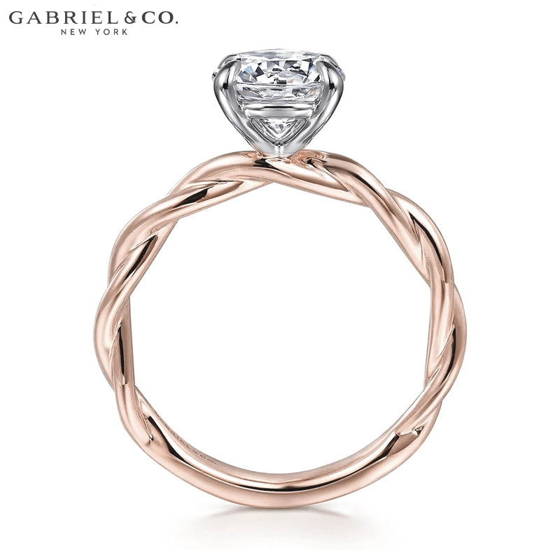 1.00ctr-2.50ctr Round Cut Lab Grown Diamond Ring Tailor Made