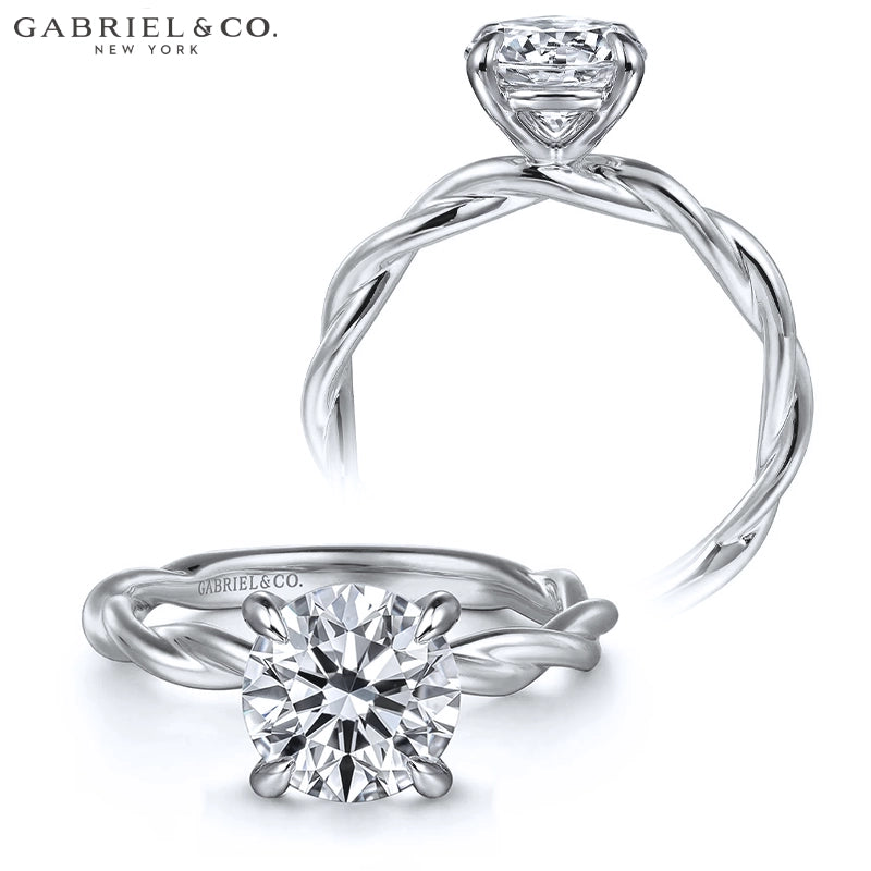 1.00ctr-2.50ctr Round Cut Lab Grown Diamond Ring Tailor Made