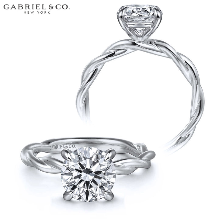 1.00ctr-2.50ctr Round Cut Lab Grown Diamond Ring Tailor Made