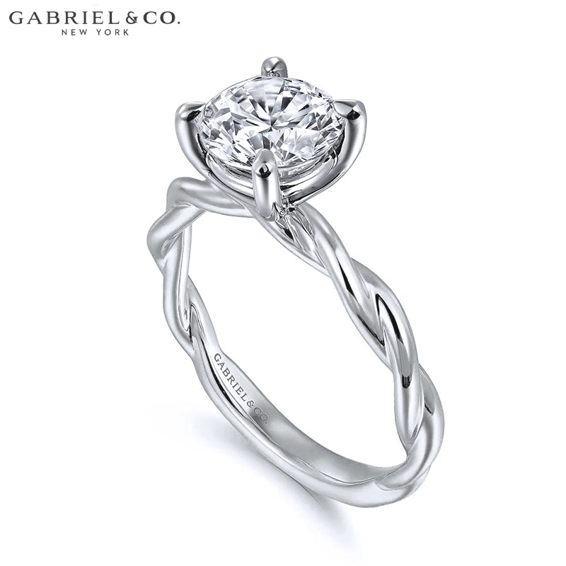 1.00ctr-2.50ctr Round Cut Lab Grown Diamond Ring Tailor Made