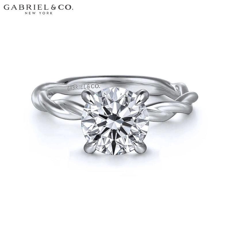 1.00ctr-2.50ctr Round Cut Lab Grown Diamond Ring Tailor Made