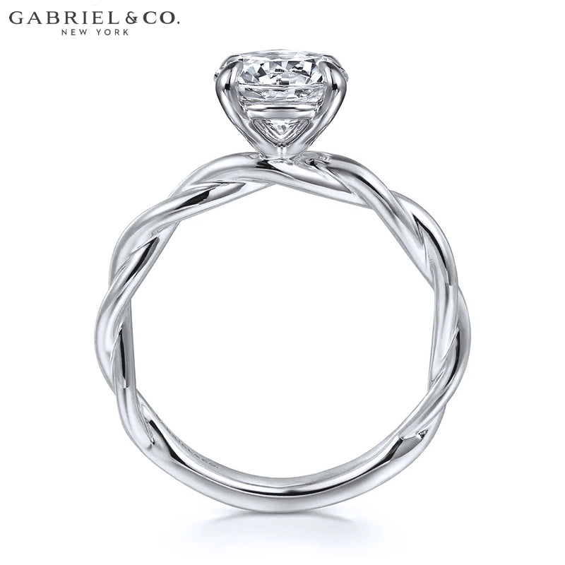 1.00ctr-2.50ctr Round Cut Lab Grown Diamond Ring Tailor Made