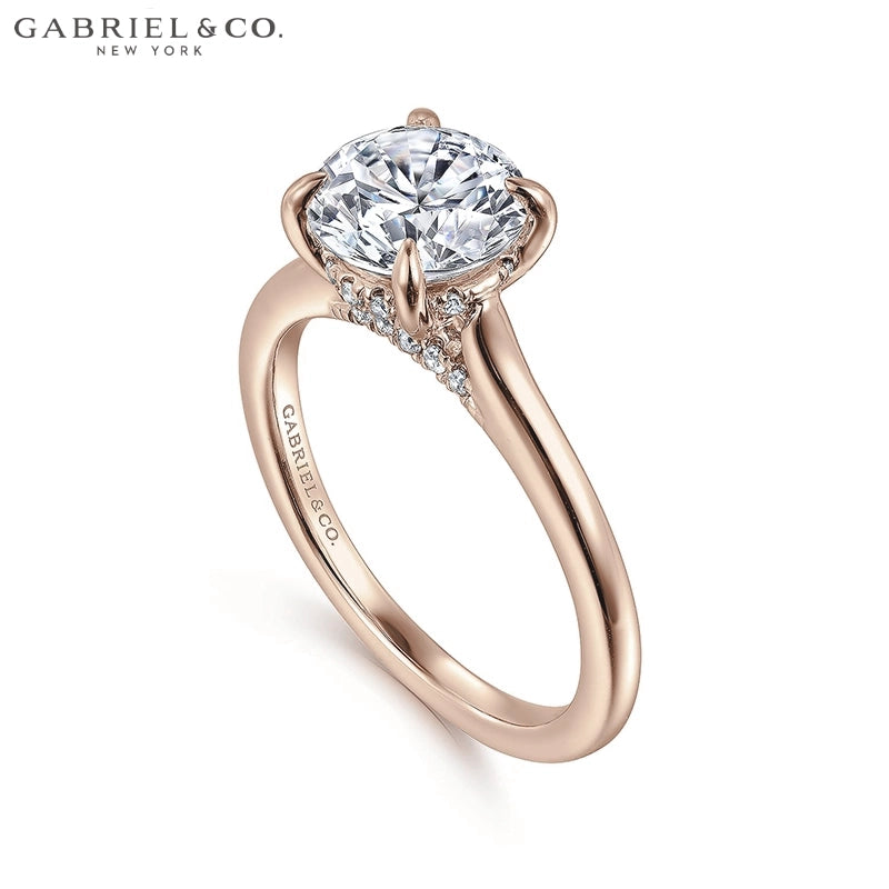 1.25ctr-2.50ctr Round Cut Lab Grown Diamond Ring Tailor Made