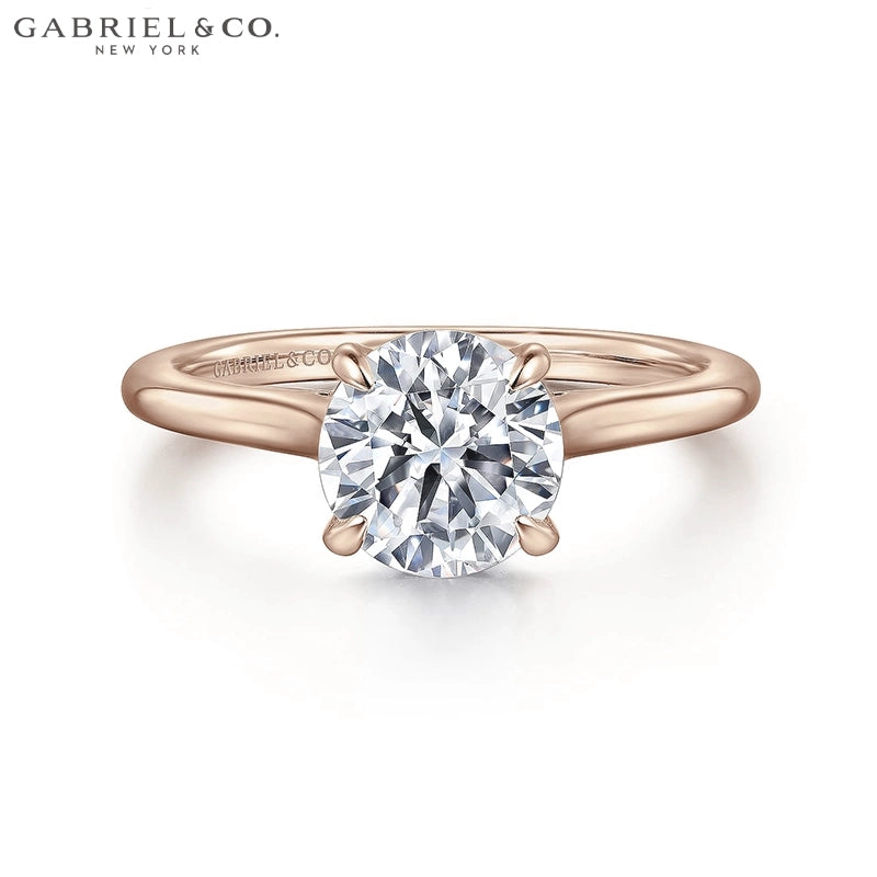 1.25ctr-2.50ctr Round Cut Lab Grown Diamond Ring Tailor Made