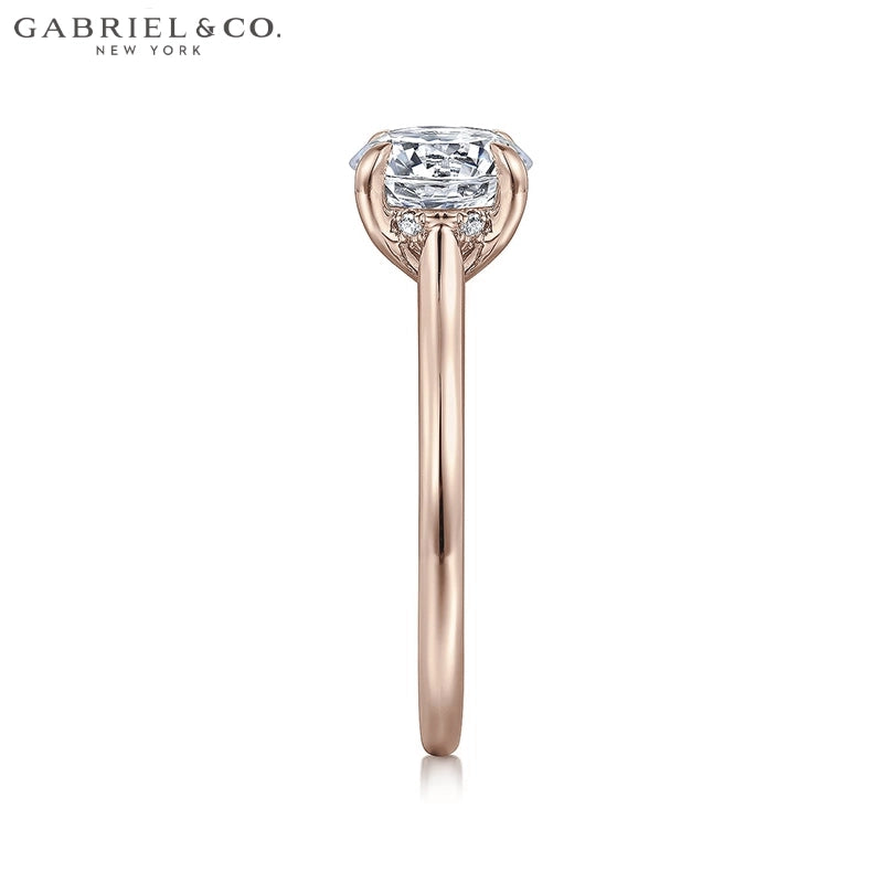 1.25ctr-2.50ctr Round Cut Lab Grown Diamond Ring Tailor Made