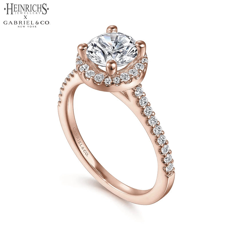 1.00ctr-1.50ctr Round Cut Lab Grown Diamond Ring