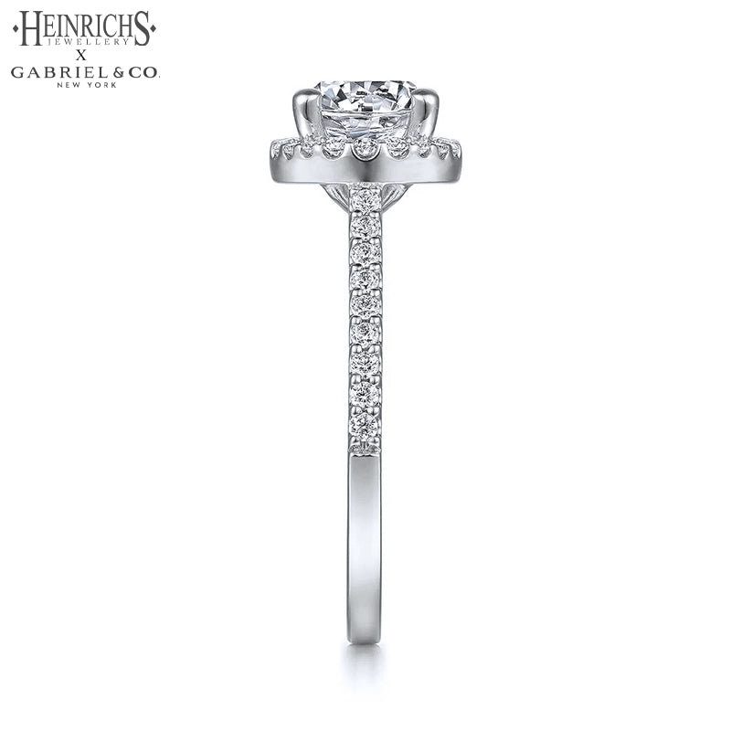 1.00ctr-1.50ctr Round Cut Lab Grown Diamond Ring