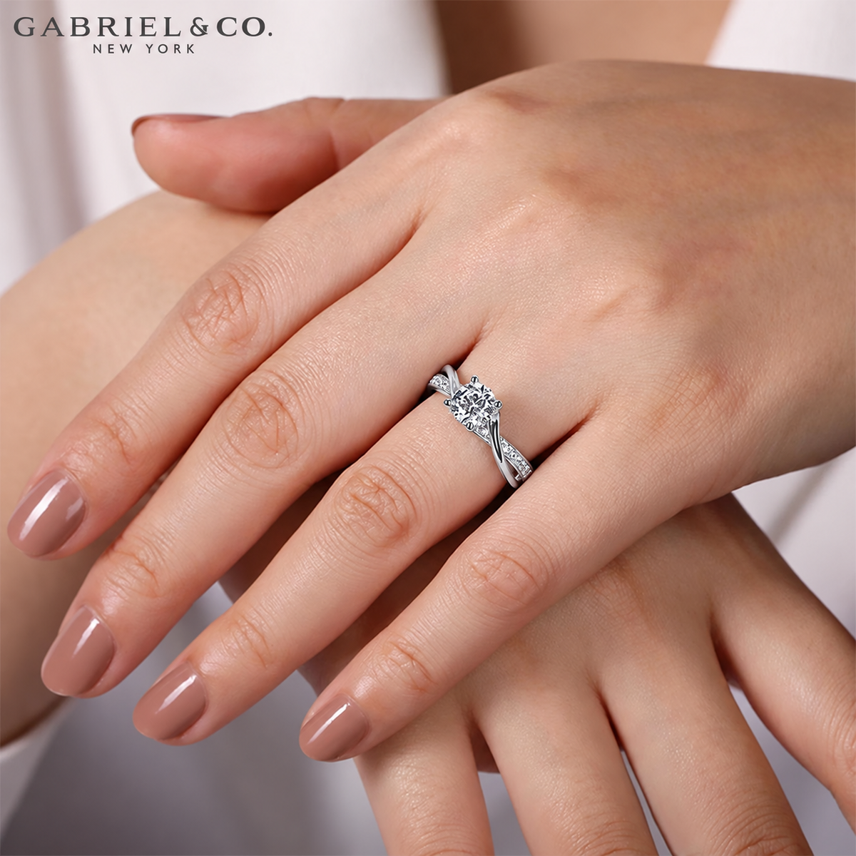 1.46cts Round Cut Lab Grown Diamond Ring