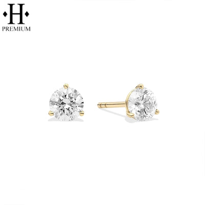 1.00ctw Premium Natural Diamond Martini Earrings