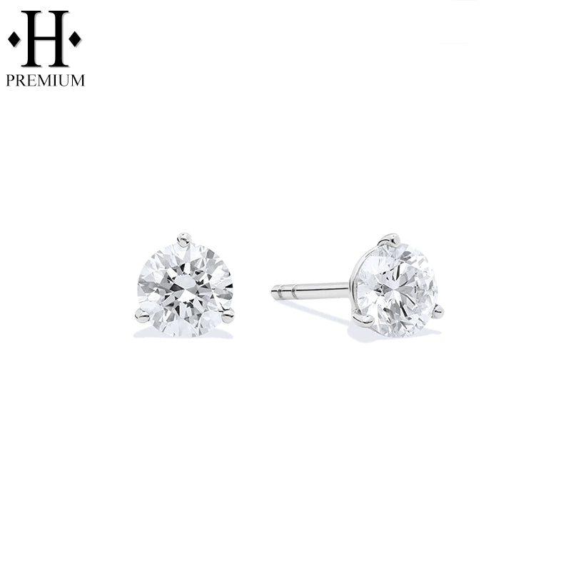 0.50ctw Premium Natural Diamond Martini Earrings