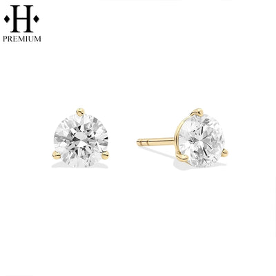 1.50ctw Premium Natural Diamond Martini Earrings