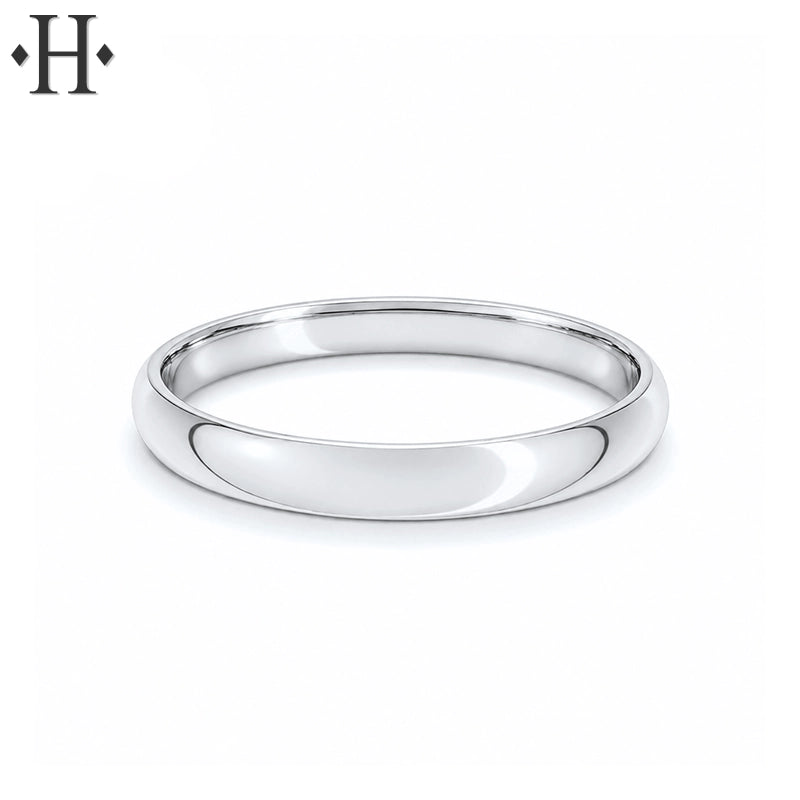 Classic Rounded High Polish Ring 3.0mm