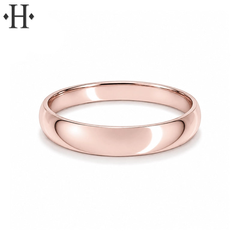 Classic Rounded High Polish Ring 4.0mm