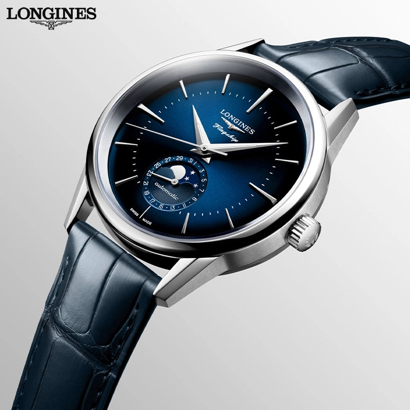 Longines Watch: Flagship Heritage Moonphase L48154922-Official