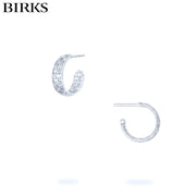Sterling Silver Muse Earrings 15mm