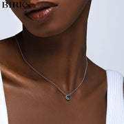 18kt Rosée du Matin Sapphire & Diamond Necklace