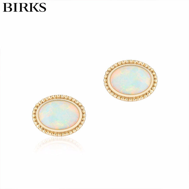 18kt Essentials Opal Earrings