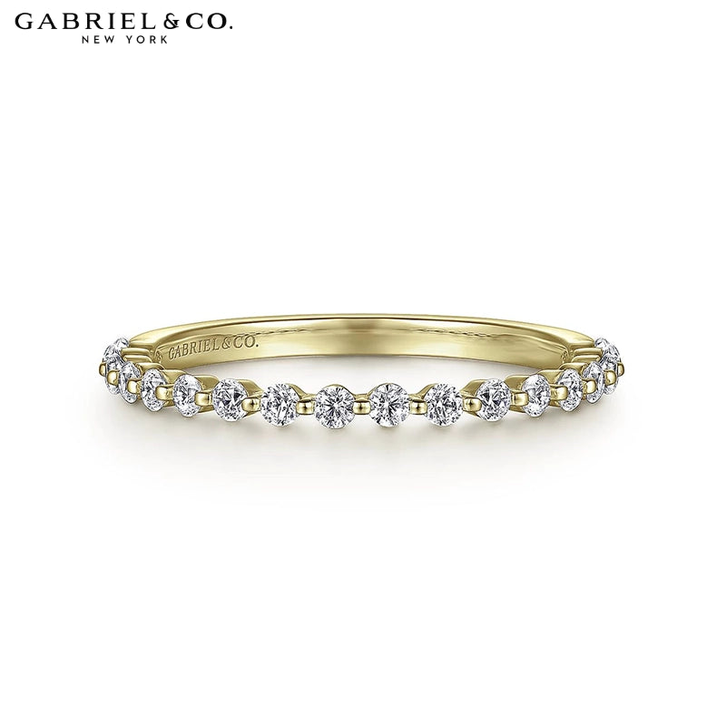 0.35ctw Natural Diamond Shared Prong Ring 1.6mm