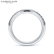 14kt French Cut Diamond Ring 2.4mm