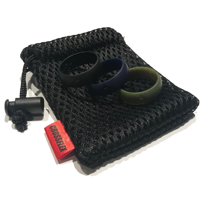 Silicone Wedding Rings (3-Pack)