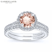 Round Cut Gemstone Customizable Ring