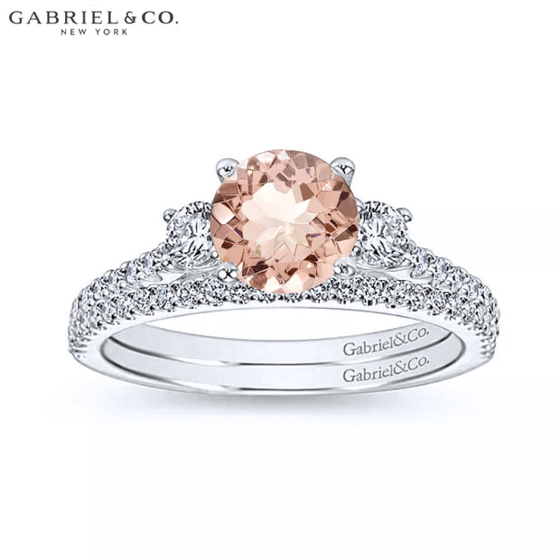 Round Cut Gemstone Customizable Ring