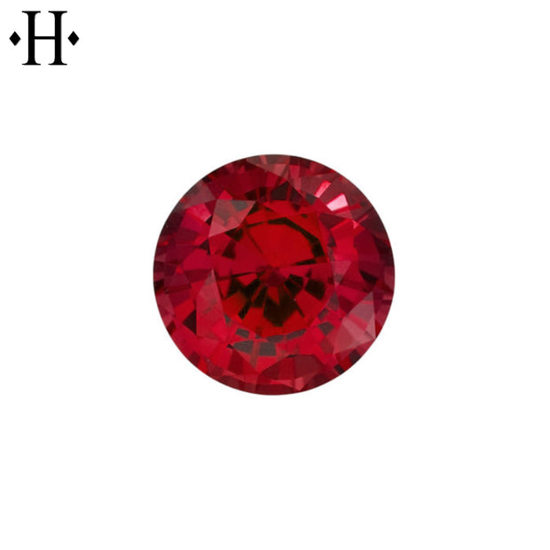 7.0mm Round Ruby AA Lab Grown