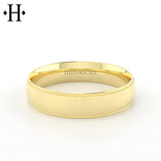 6mm Solid Gold Tailor Made Milgrain Ring