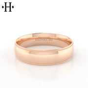 7mm Solid Gold Tailor Made Milgrain Ring