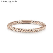 14kt Rope Ring 1.8mm