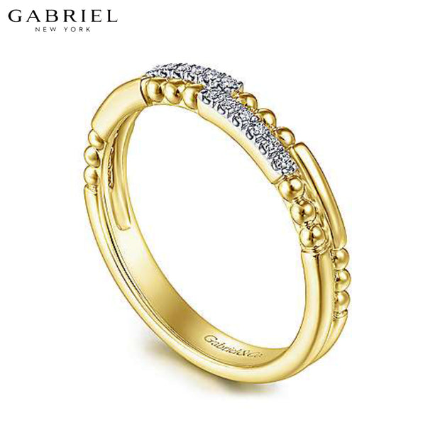 14kt Diamond Bujukan Style Ring