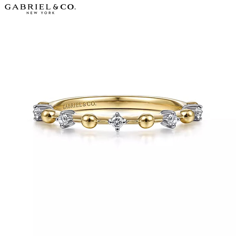 Natural Diamond Stackable Ring