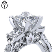 1.40cts Princess Cut Lab Grown Diamond Ring