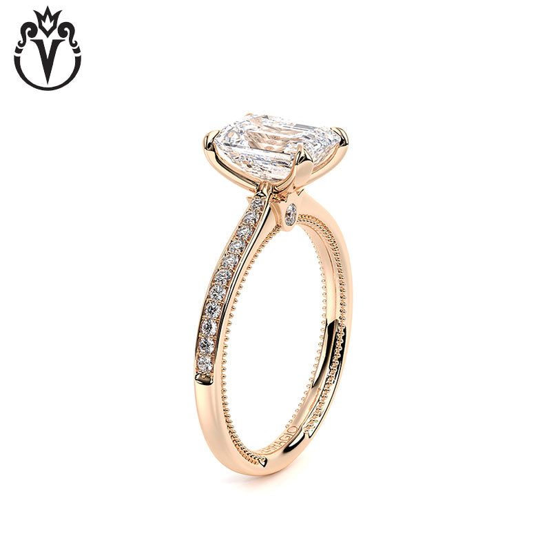1.00ctr-3.00ctr Emerald Cut Lab Grown Diamond Ring