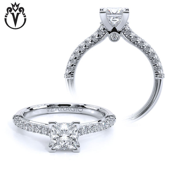 0.75ctr-3.00ctr Princess Cut Diamond Ring