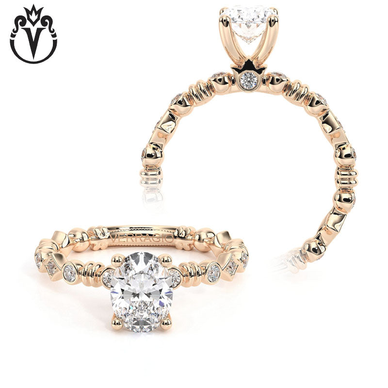 1.00ctr-3.00ctr Oval Cut Lab Grown Diamond Ring