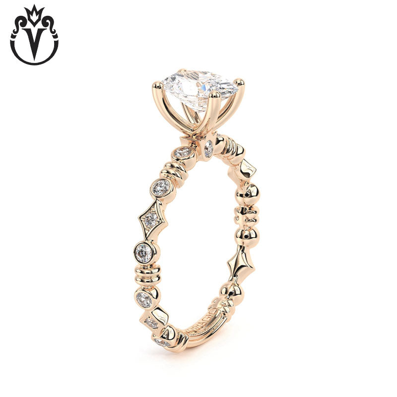 1.00ctr-3.00ctr Oval Cut Lab Grown Diamond Ring