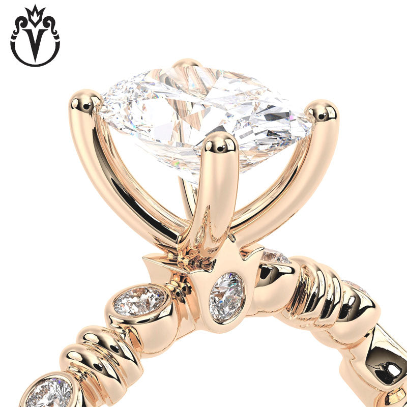 1.00ctr-3.00ctr Oval Cut Lab Grown Diamond Ring